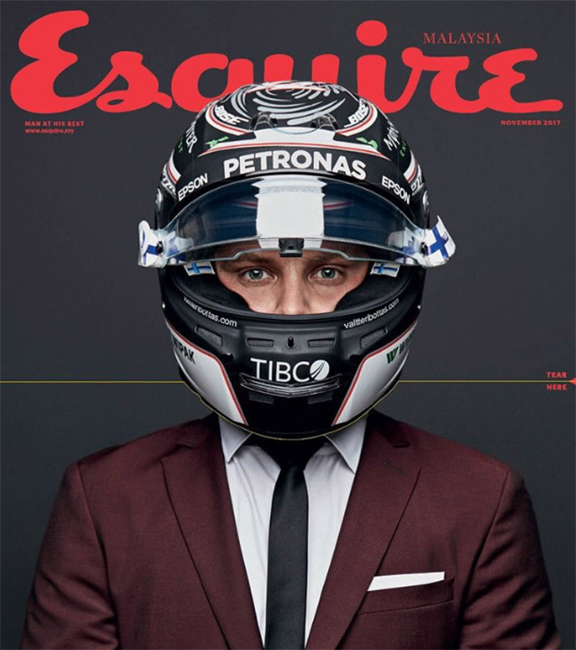 Обложка ноябрьского номера малайзийской версии журнала Esquire