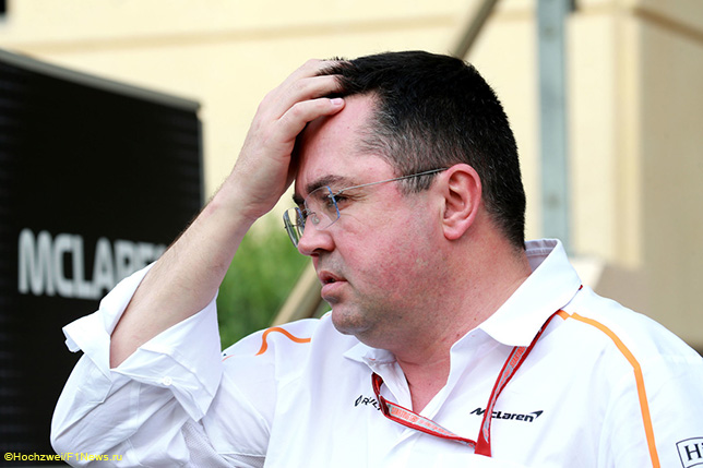 Эрик Булье, спортивный директор McLaren