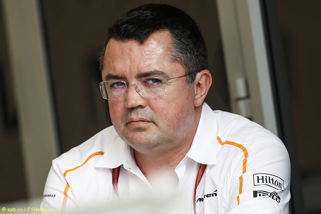 Эрик Булье, гоночный директор McLaren