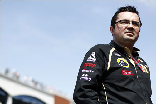 Руководитель и управляющий директор Lotus Renault GP Эрик Булье