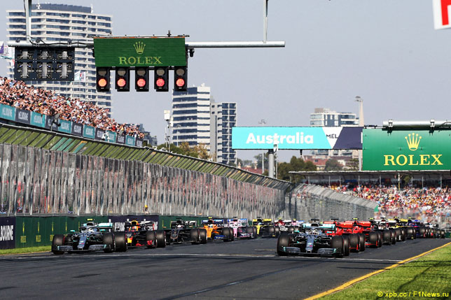 Старт Гран При Австралии