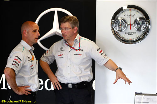 Руководитель Mercedes GP Росс Браун