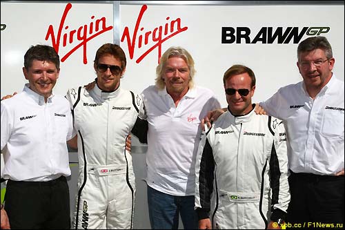 Brawn GP и Ричард Брэнсон