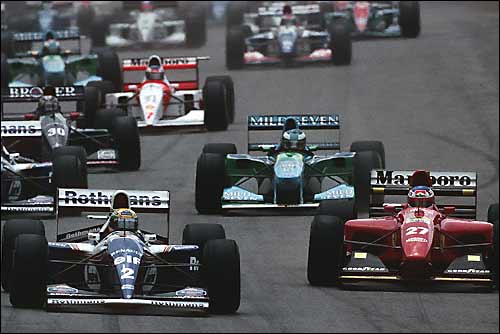 Старт Гран При Бразилии'94