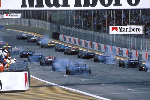 Старт Гран При Бразилии'99