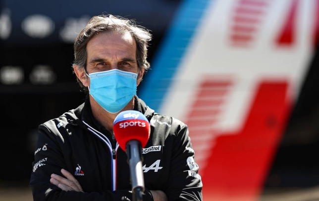 Давиде Бривио, гоночный директор Alpine F1, фото XPB