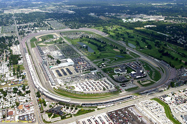 Автодром в Индианаполисе с 2000 году, когда там впервые проходил Гран При США