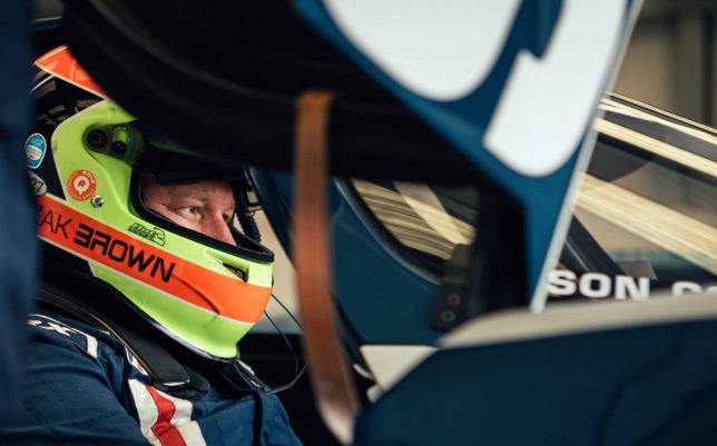 Зак Браун за рулём одной из своих гоночных машин, фото пресс-службы McLaren
