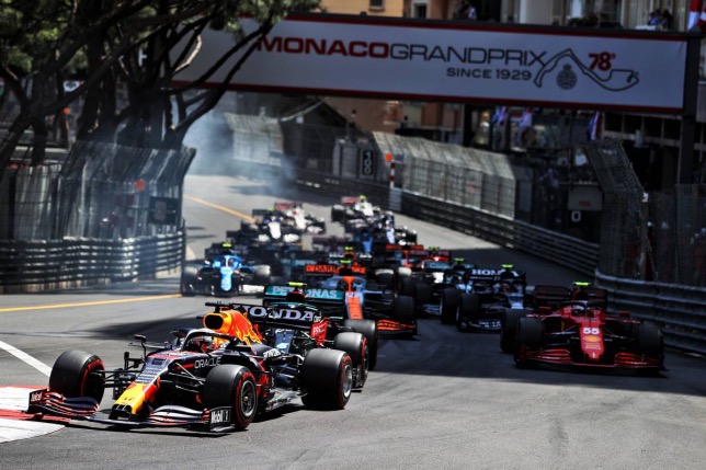 Старт Гран При Монако, фото XPB