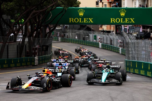 Старт Гран При Монако 2023 года, фото XPB