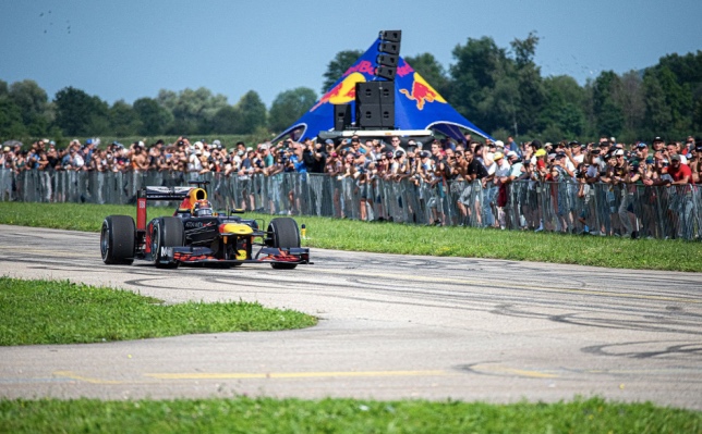 Себастьен Буэми на фестивале Red Bull Race Day