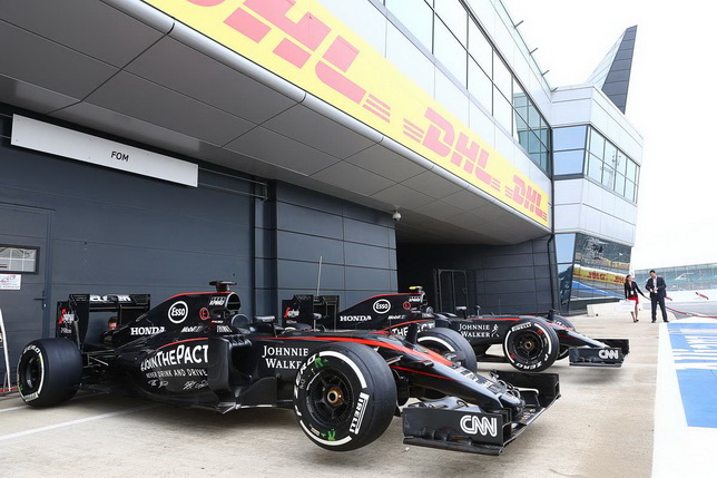Гран При Великобритании. Машины McLaren