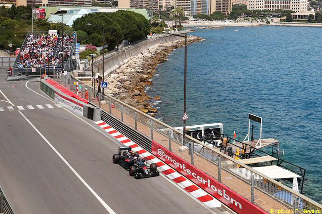 Дженсон Баттон в Гран При Монако, 2016 год