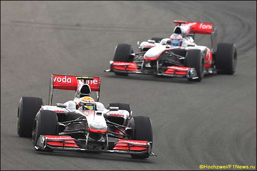 McLaren. Льюис Хэмилтон и Дженсон Баттон