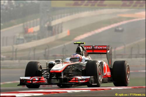 Дженсон Баттон на Гран При Индии