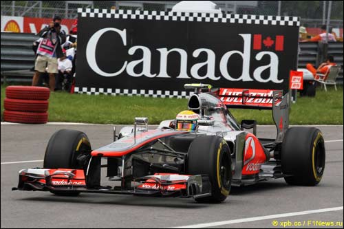 Льюис Хэмилтон на Гран При Канады