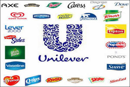 Часть из множества брендов компании Uniliver