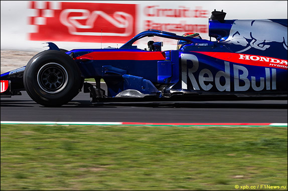 Брендон Хартли провёл последний день тестов за рулём Toro Rosso