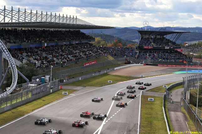 В последний раз этап Формулы 1 прошёл в Германии на трассе Нюрбургринг в 2020 году