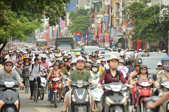 Улицы современного Ханоя