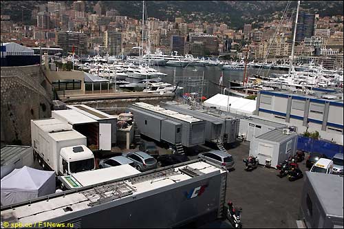 Телевизионные трейлеры FOM во время Гран При Монако