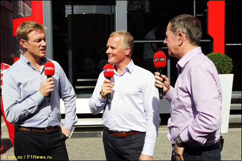 Телевизионная бригада британского Sky Sports F1