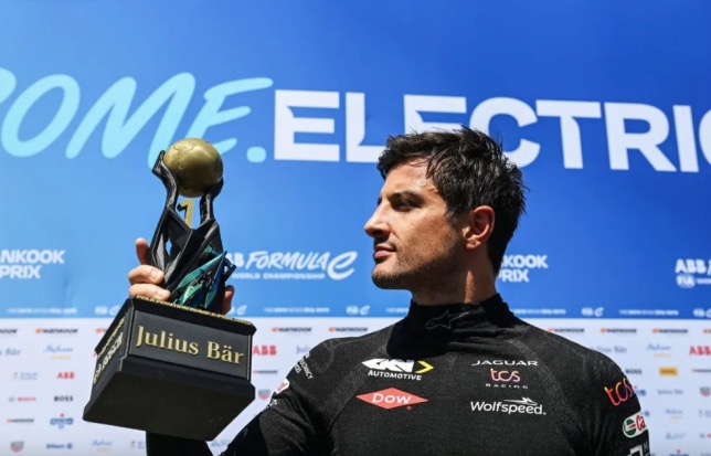 Митч Эванс, победитель квалификации в Риме, фото Формулы E