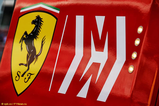 Логотипы Mission Winnow широко использовались Ferrari на тестах в Барселоне