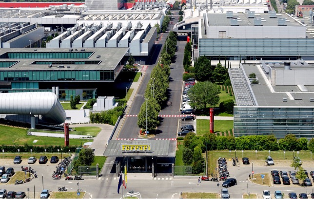 Завод компании Ferrari в Марнелло, фото прес-службы Ferrari