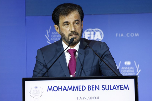 Мохаммед бен Сулайем – президент FIA, фото пресс-службы федерации