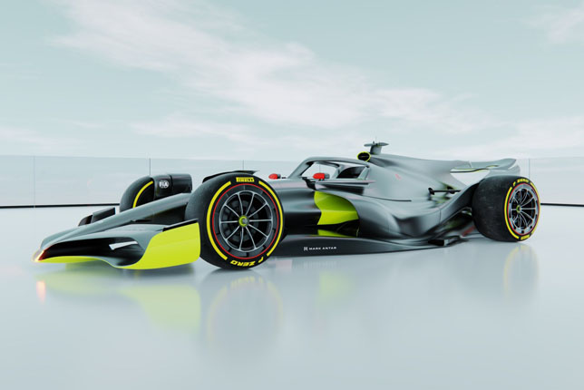 Концепт машины Формулы 1 2026 года, Mark Antar Design