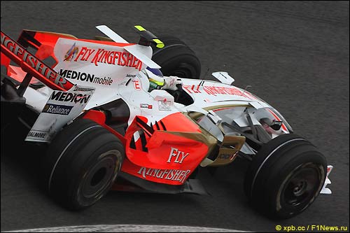 Force India. Джанкарло Физикелла