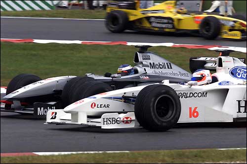 Гран При Франции'99: Рубенс Баррикелло и Мика Хаккинен