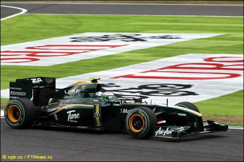 Хейкки Ковалайнен на трассе Гран При Японии