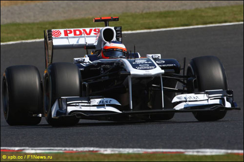 Рубенс Баррикелло на трассе Гран При Японии