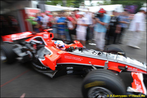 Тимо Глок на фестивале Формула Сочи