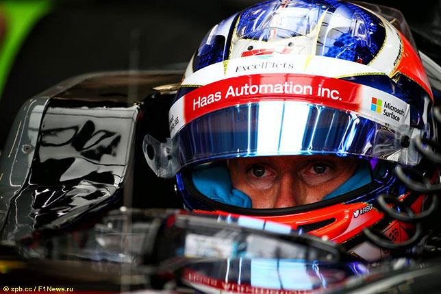 Роман Грожан за рулём машины Haas на Гран При Бельгии 2019 года