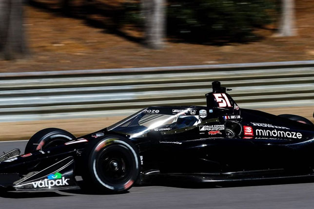 Роман Грожан провёл первые тесты в IndyCar