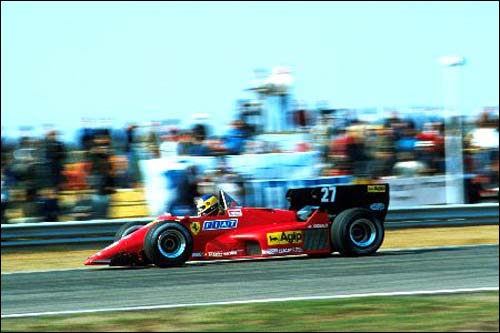 Первую победу в составе Ferrari Альборето одержал в бельгийском Зольдере в 1984 году
