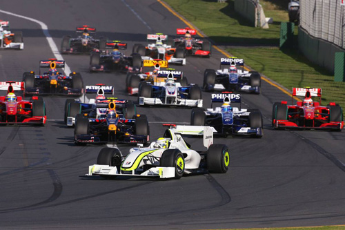 Старт Гран При Австралии 2009