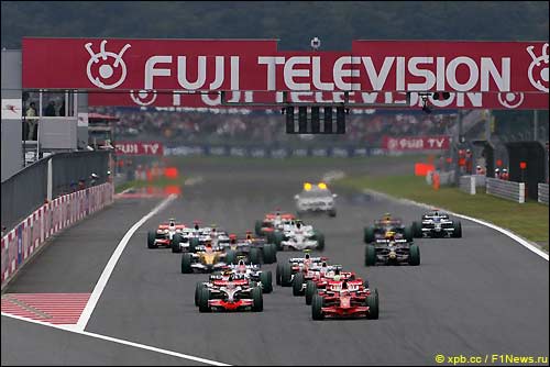 Старт Гран При Японии