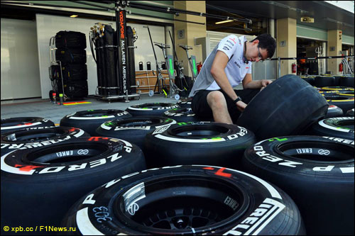 Шины Pirelli на Гран При Абу-Даби