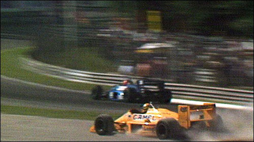 Ошибка Айртона Сенны, стоившая ему победы в Гран При Италии 1987 года