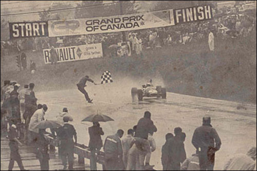 Победный финиш Джека Брэбэма на Гран При Канады 1967 года
