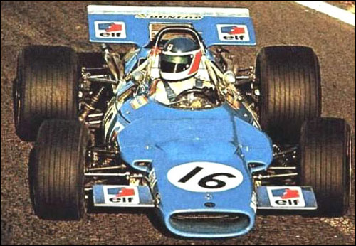 Джонни Серво-Гавен за рулем Matra MS84 на Гран При США 1969 года