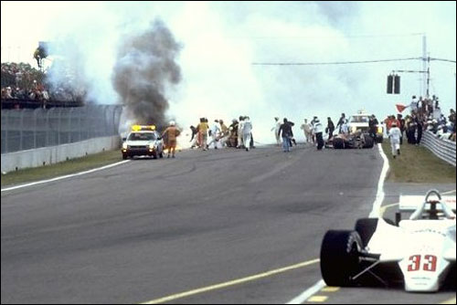 Авария на старте Гран При Канады 1982 года