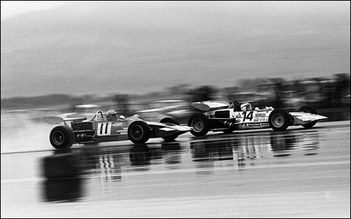 Лауда (№14) в гонке Формулы 2, 1971 год