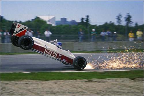 Авария Дерека Уорика на Гран При Канады 1988 года