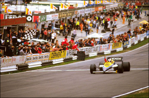 В 1986 году Найджел Мэнселл стал последним победителем гонки Формулы 1 в Брэндс-Хэтче