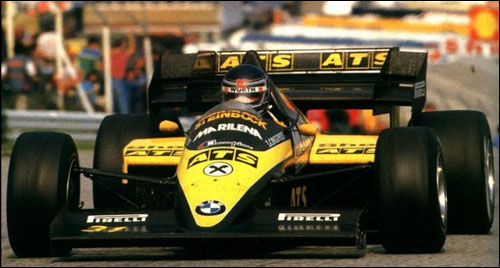Герхард Бергер дебютировал в Ф1 за рулем ATS на Гран При Австрии 1984 года